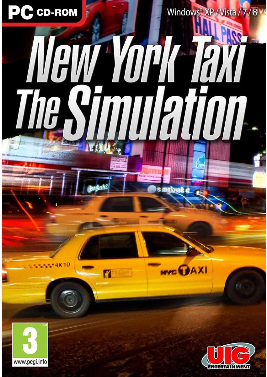 New York Taxi - The Simulation PC game box art