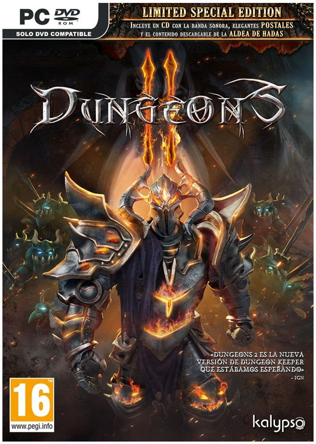 Dungeons Special Edition PC game box art by Kalypso Media