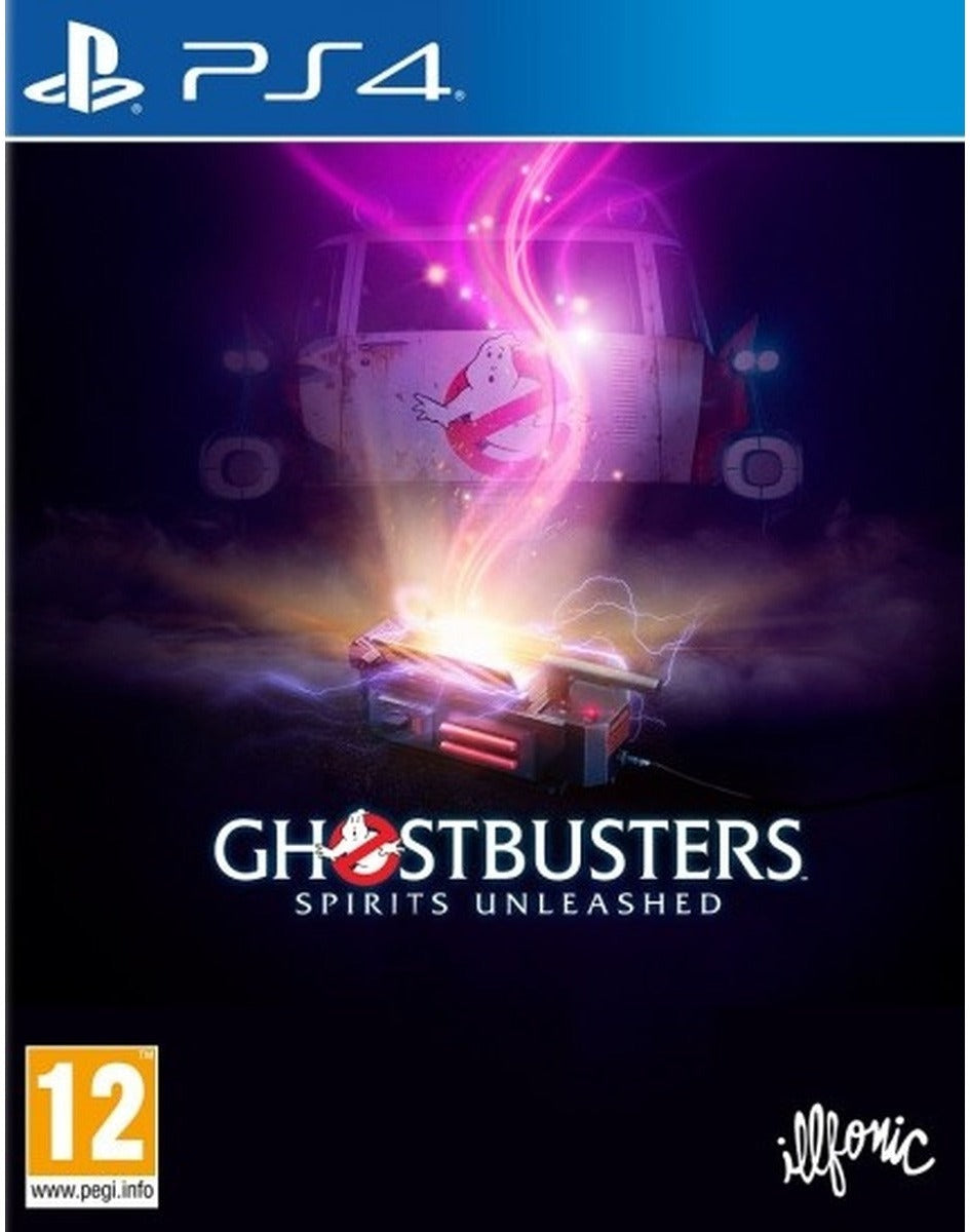 Ghostbusters: Spirits Unleashed PlayStation 4 game box art