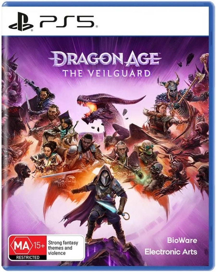 Dragon Age: The Veilguard PlayStation 5 game box – Australian edition