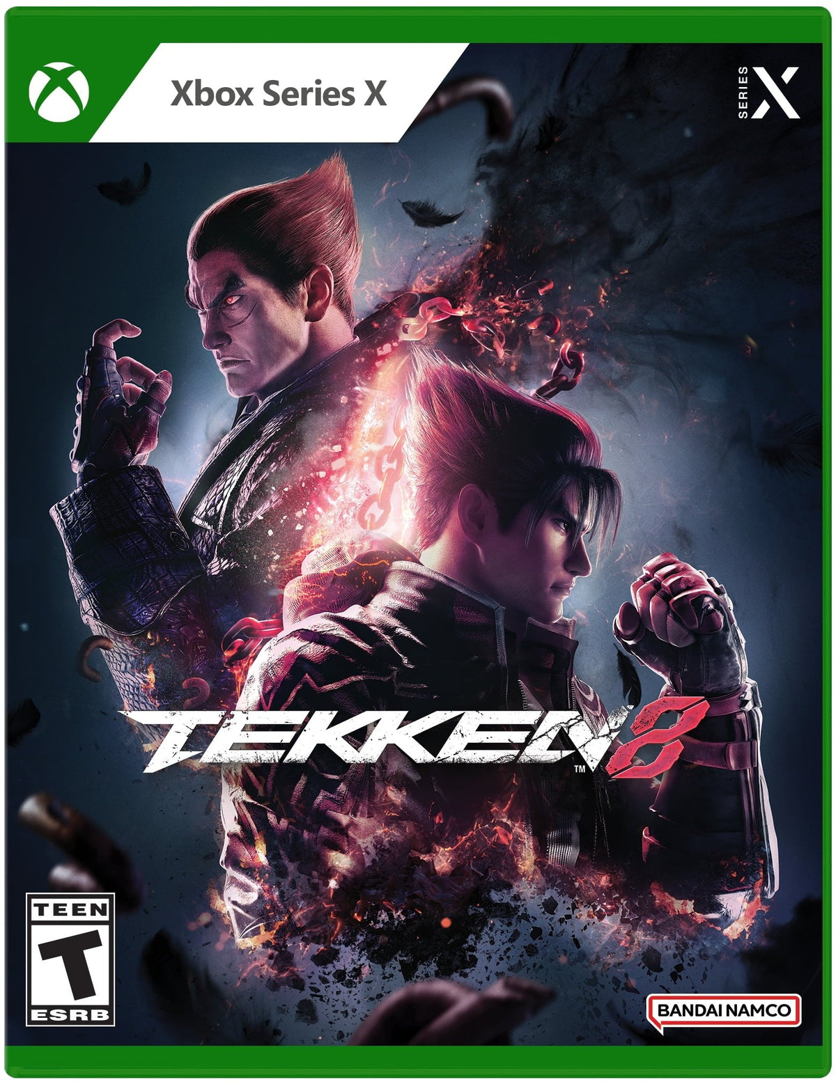 Tekken 8 Launch Edition Xbox Series X game box