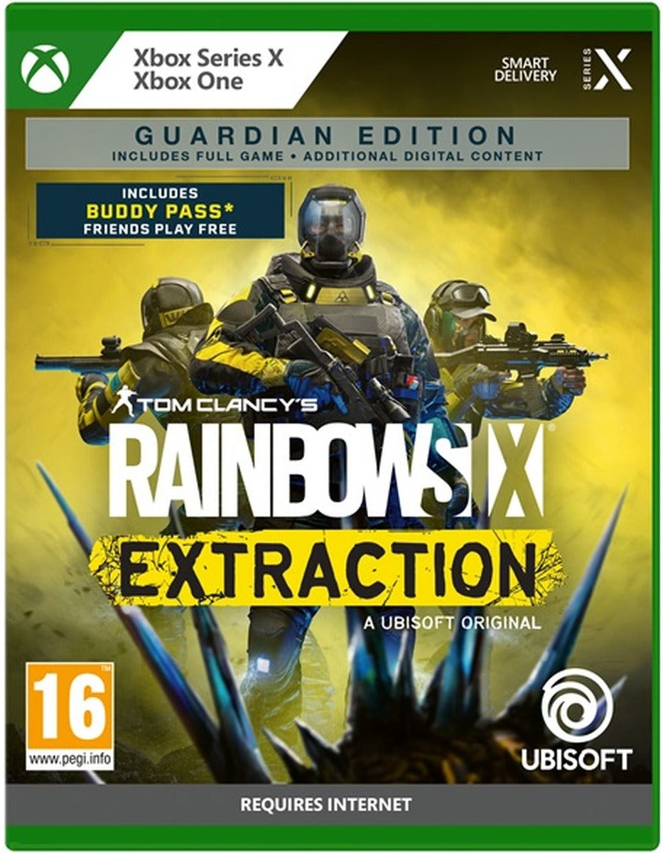Tom Clancy's Rainbow Six: Extraction Guardian Edition Xbox Series X game box