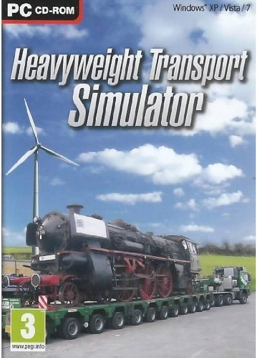 Heavyweight Transport Simulator PC game box art