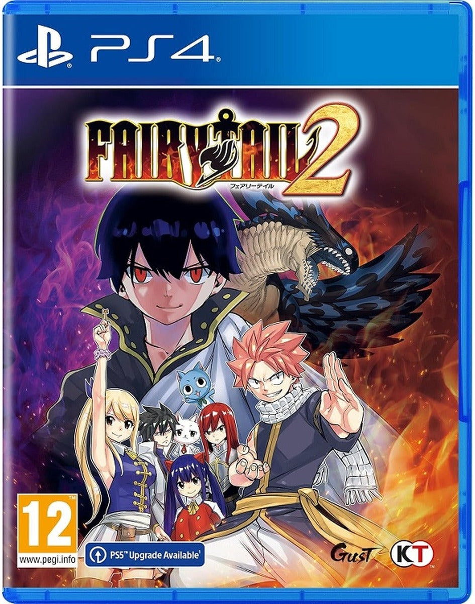 Fairy Tail 2 PlayStation 4 game box art