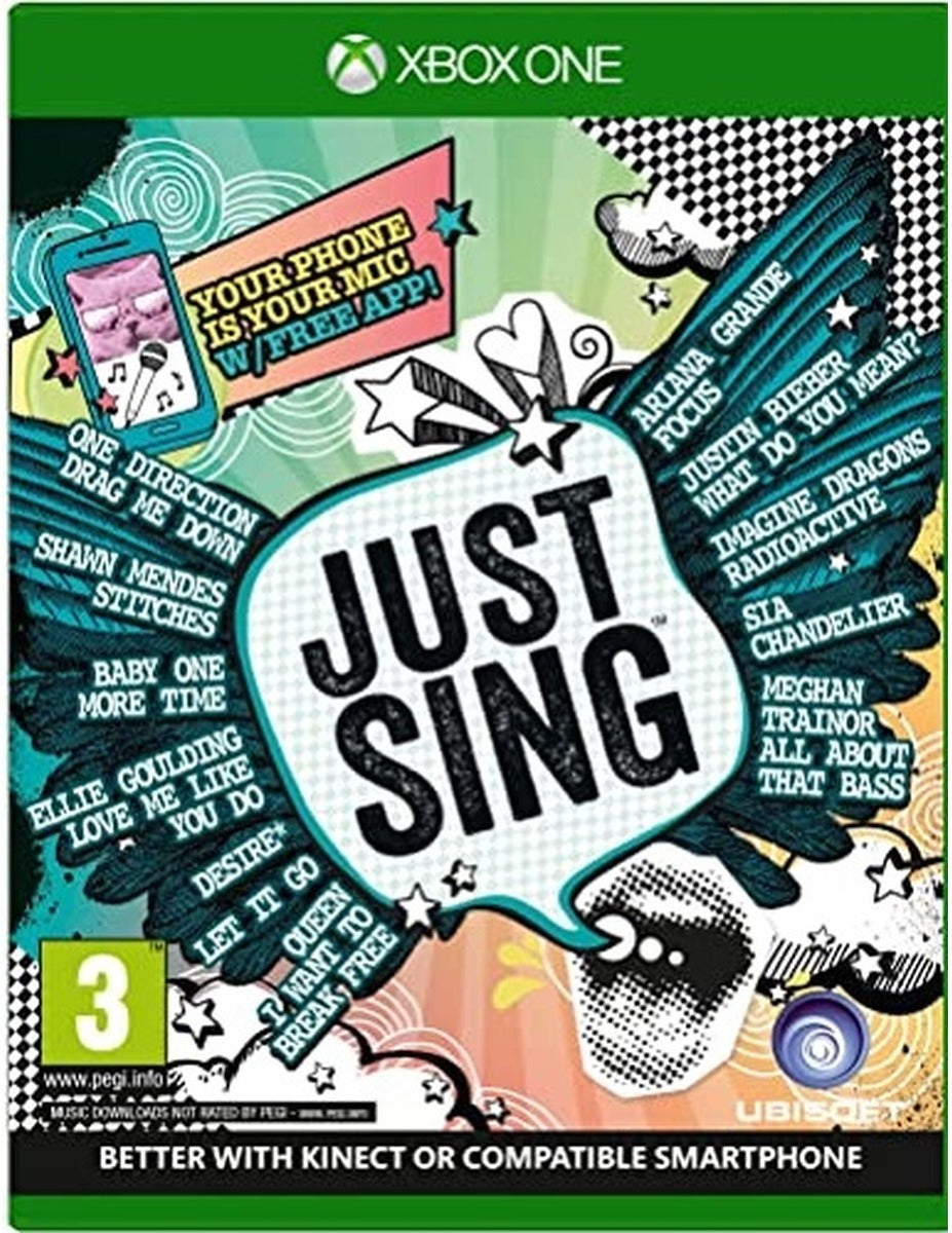 Just Sing Xbox One game box art