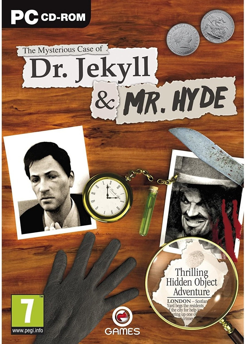 The Mysterious Case of Dr. Jekyll & Mr. Hyde PC game box art