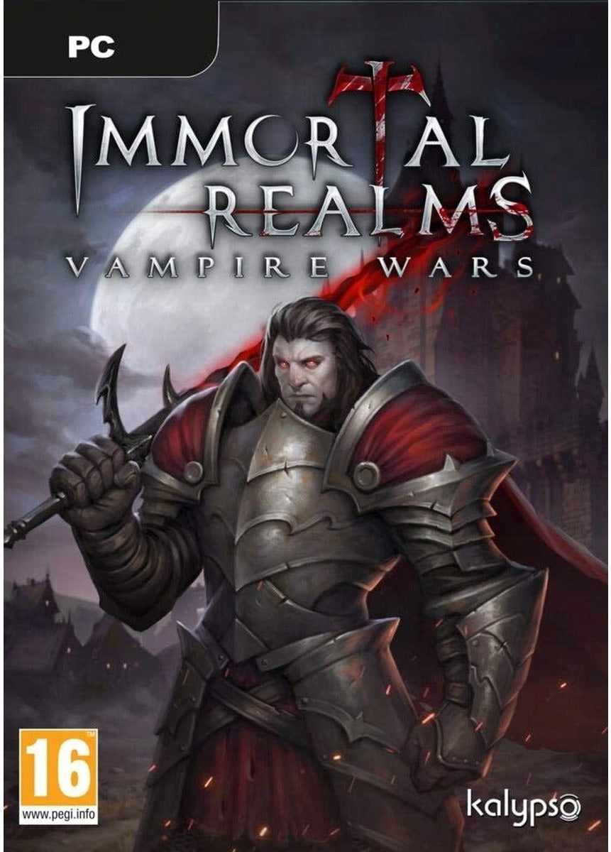 Immortal Realms: Vampire Wars PC game box art
