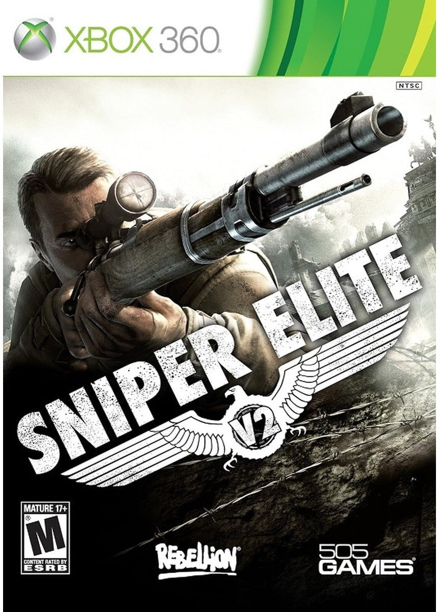 Sniper Elite V2 Xbox 360 game box art
