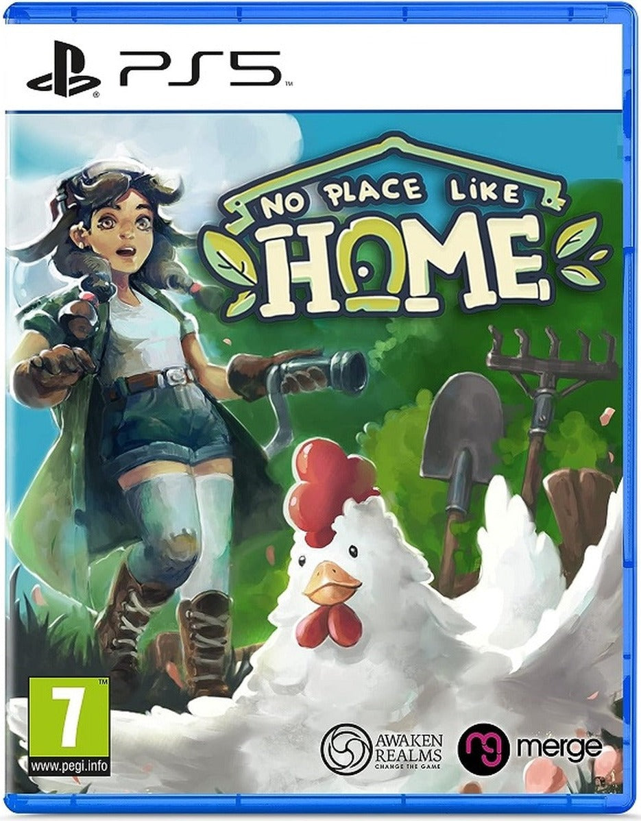 No Place Like Home PlayStation 5 game box art