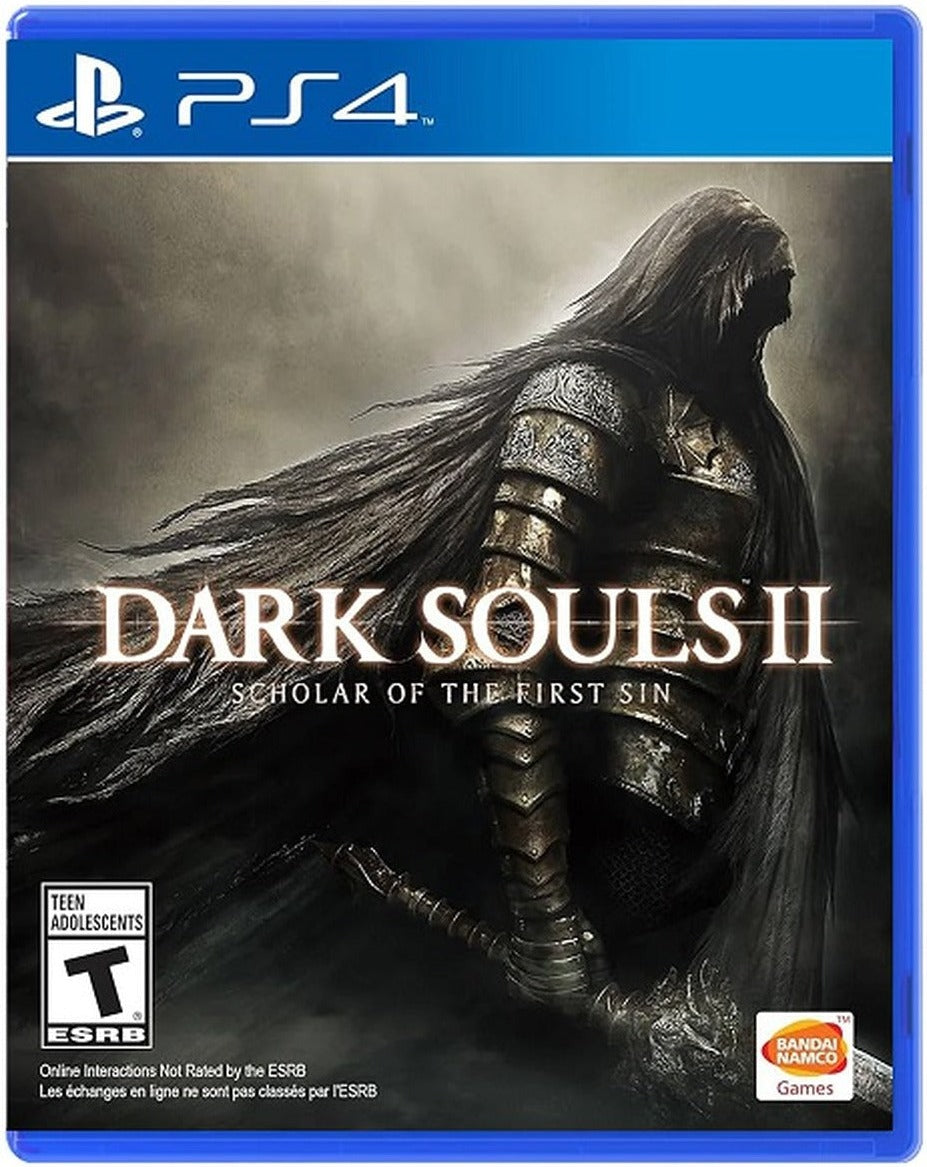 Dark Souls II: Scholar of the First Sin PlayStation 4 box art