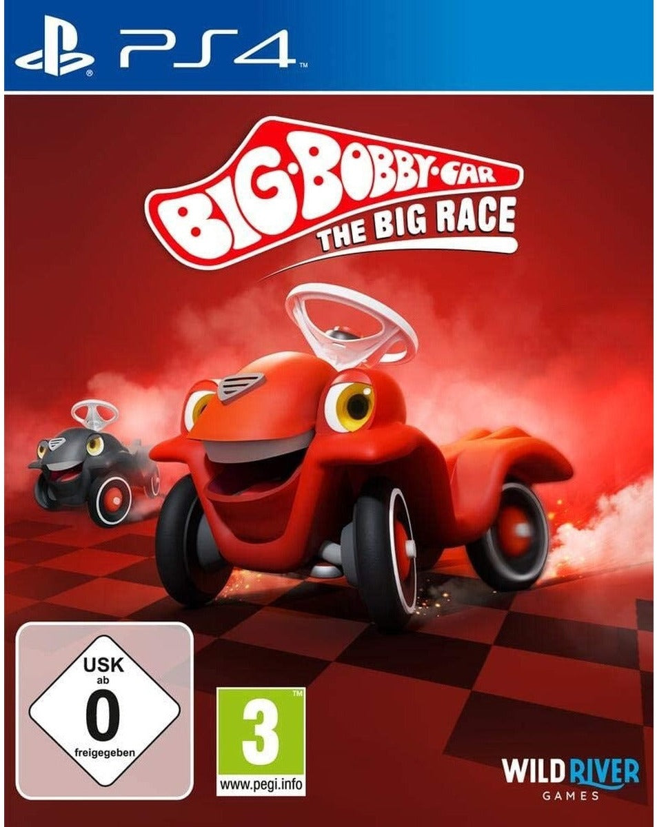 BIG-Bobby-Car: The Big Race PlayStation 4 game box art