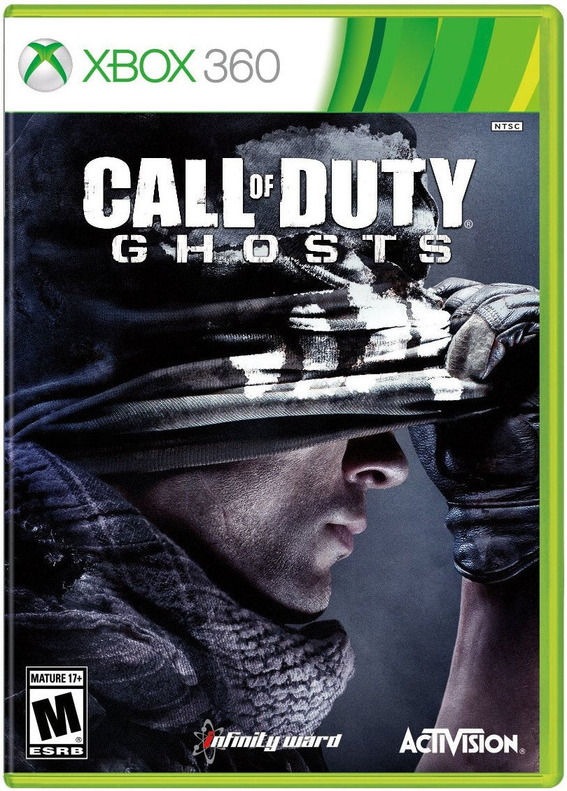 Call of Duty: Ghosts Xbox 360 game box art