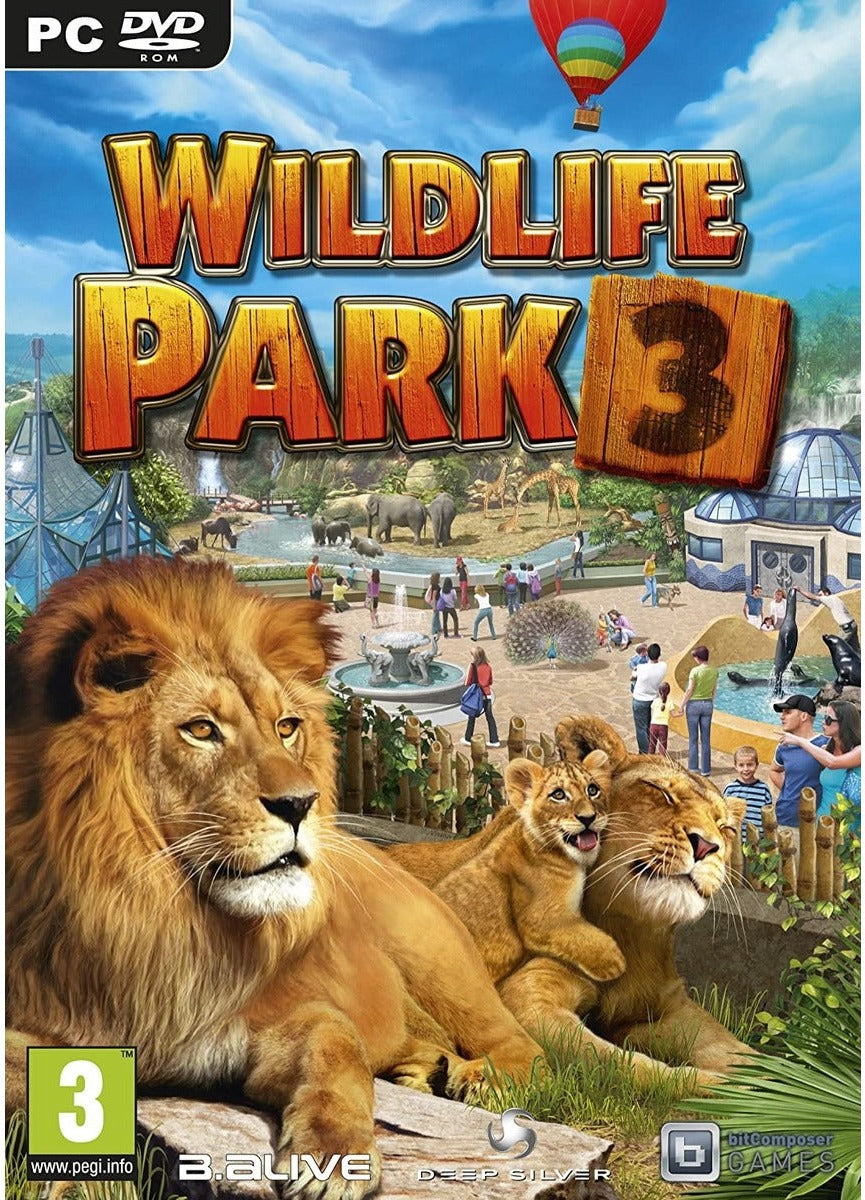 Wildlife Park 3 PC game box art