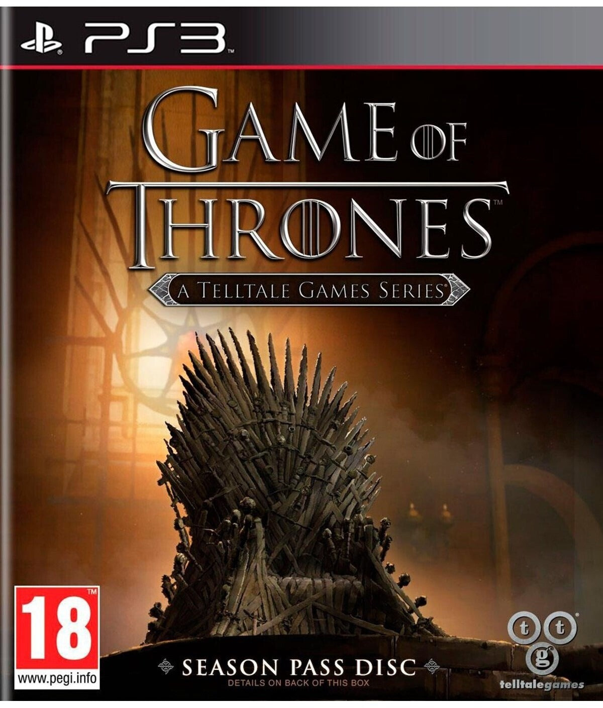 Game of Thrones: A Telltale Games Series PlayStation 3 box art