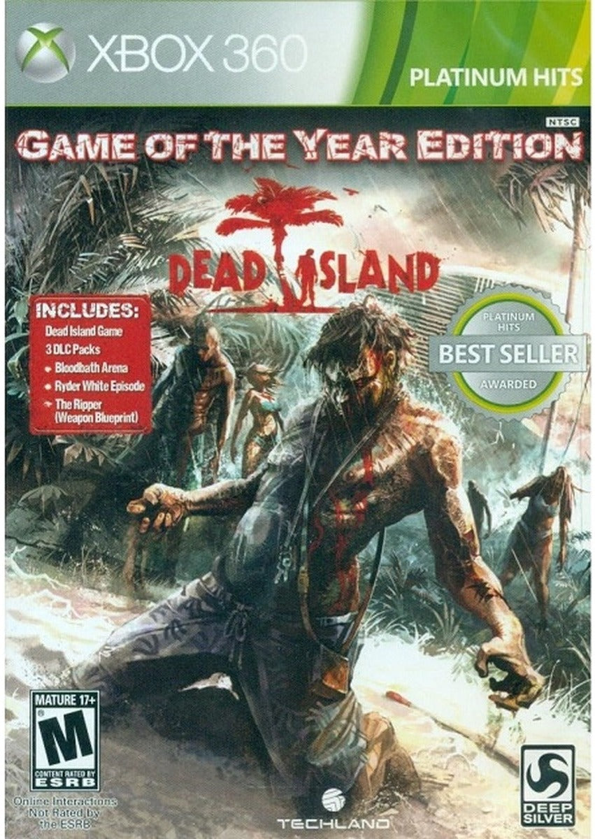 Dead Island Game of the Year Edition Xbox 360 box art