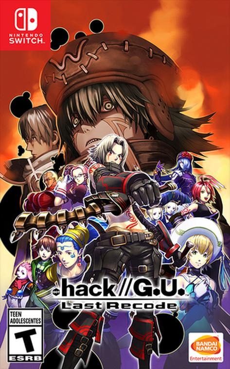 .hack//G.U. Last Recode Nintendo Switch Asian box art
