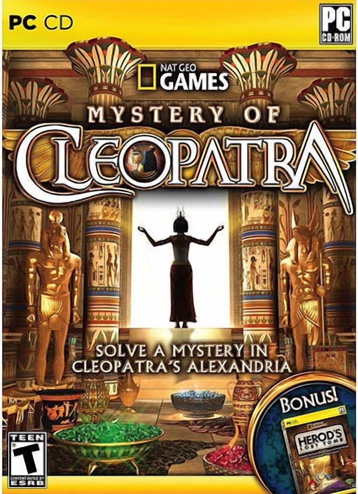 National Geographic Herod's Lost Tomb PC game box art