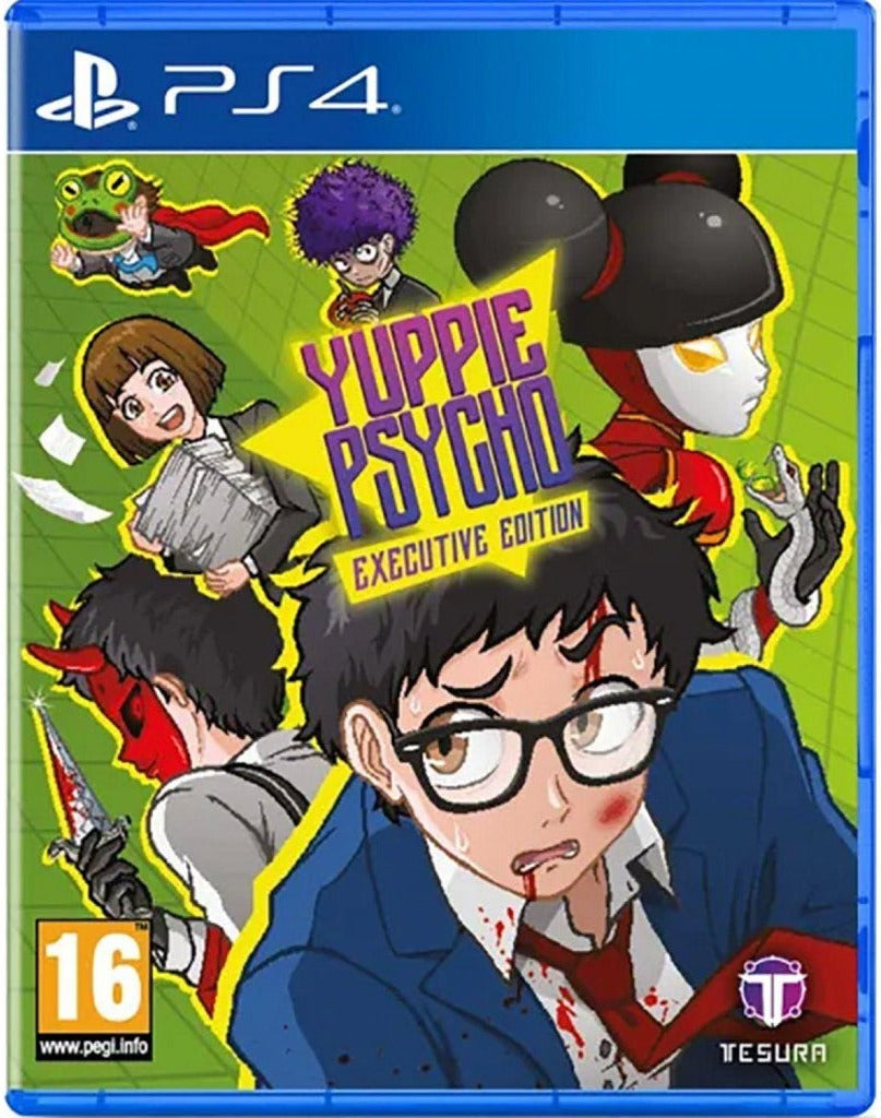 Yuppie Psycho Collector's Edition PS4 box and collector's contents