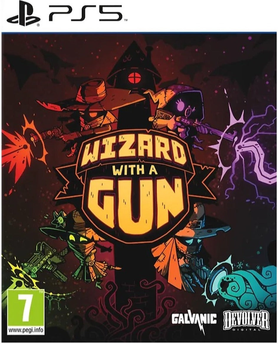 Wizard with a Gun PlayStation 5 game box art
