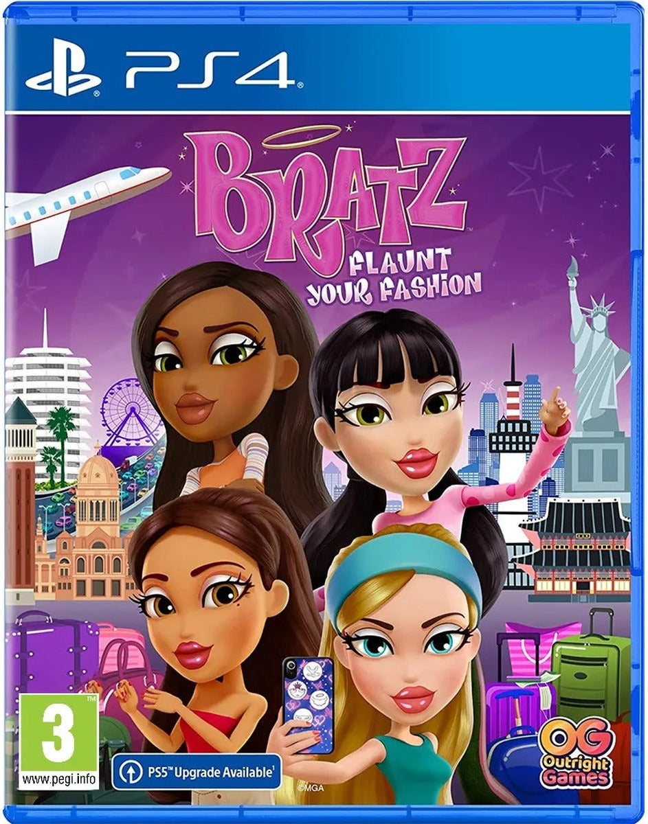 Bratz: Flaunt Your Fashion PlayStation 4 game box art