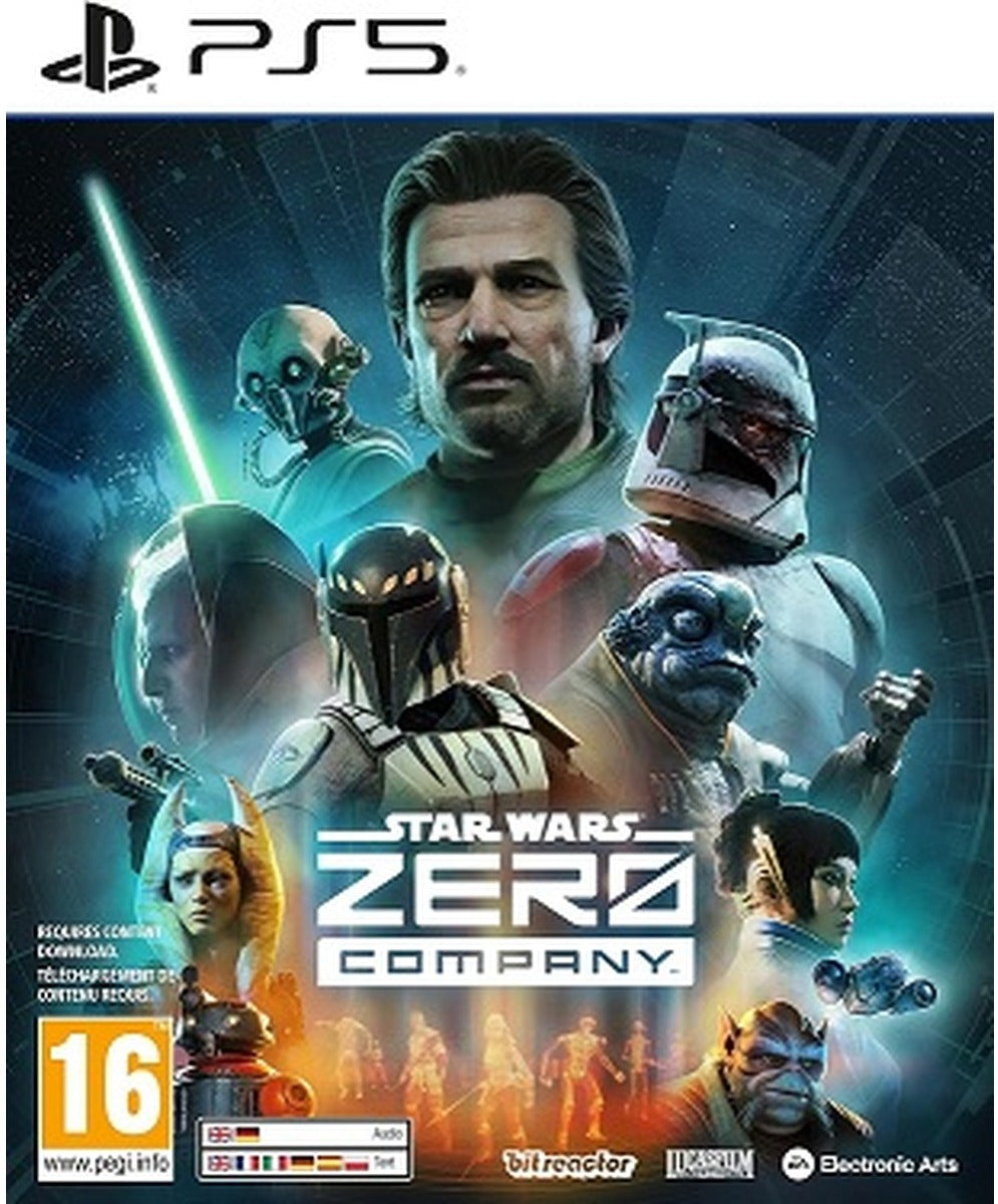 Star Wars Zero Company PlayStation 5 game box art