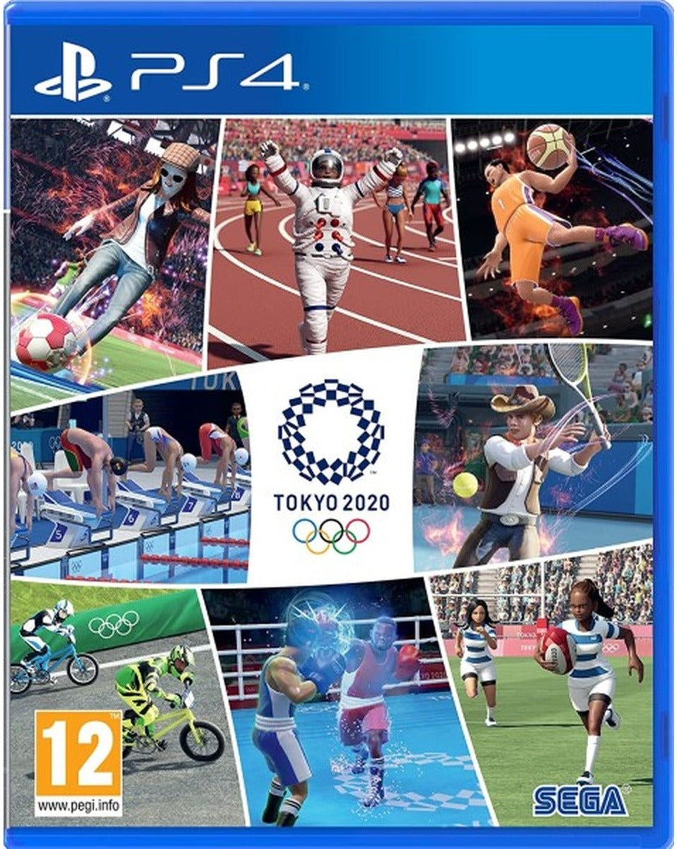 Olympic Games Tokyo 2020 The Official Video Game PlayStation 4 box art