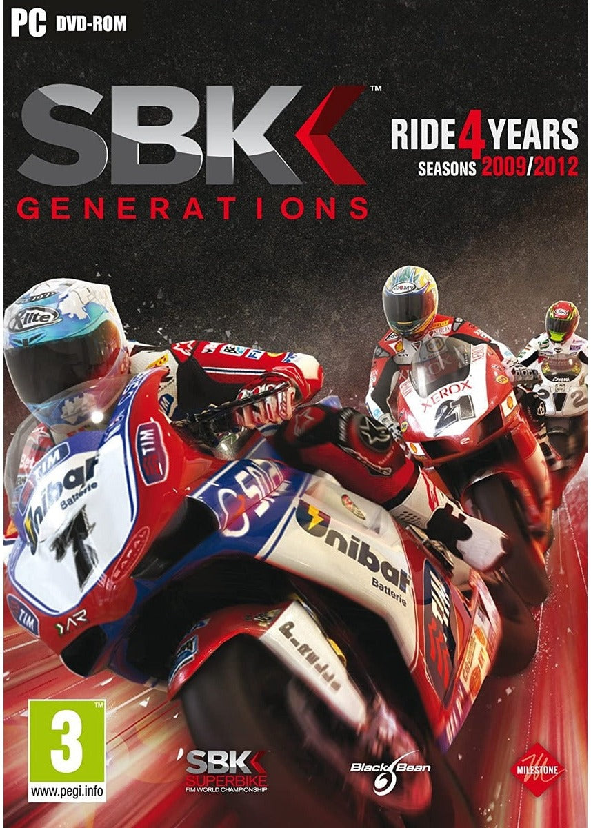 SBK Generations PC game box art