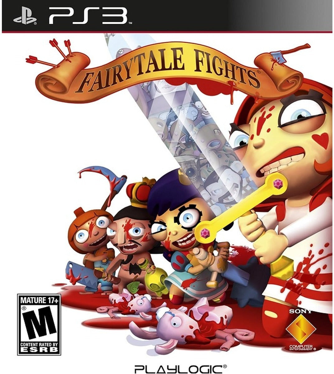 Fairytale Fights PlayStation 3 game box art