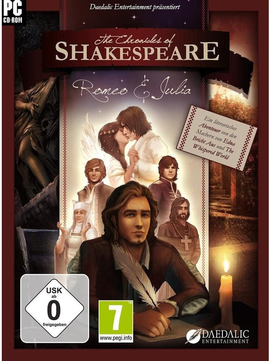 The Chronicles of Shakespeare: Romeo and Juliet PC game box art