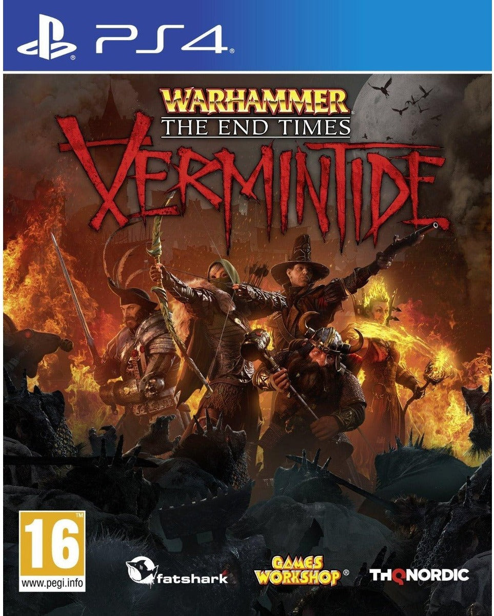 Warhammer: End Times - Vermintide PlayStation 4 game box