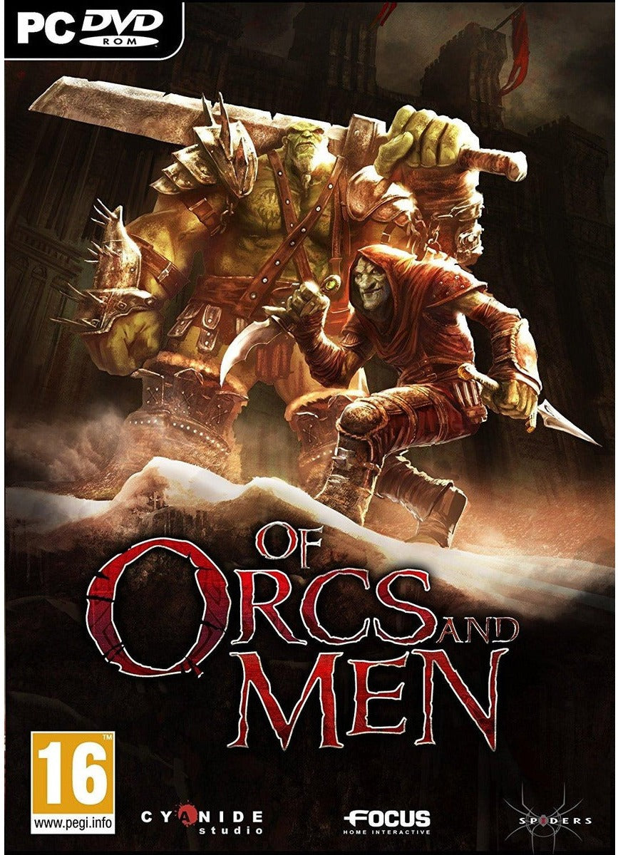 Of Orcs and Men PC game box art