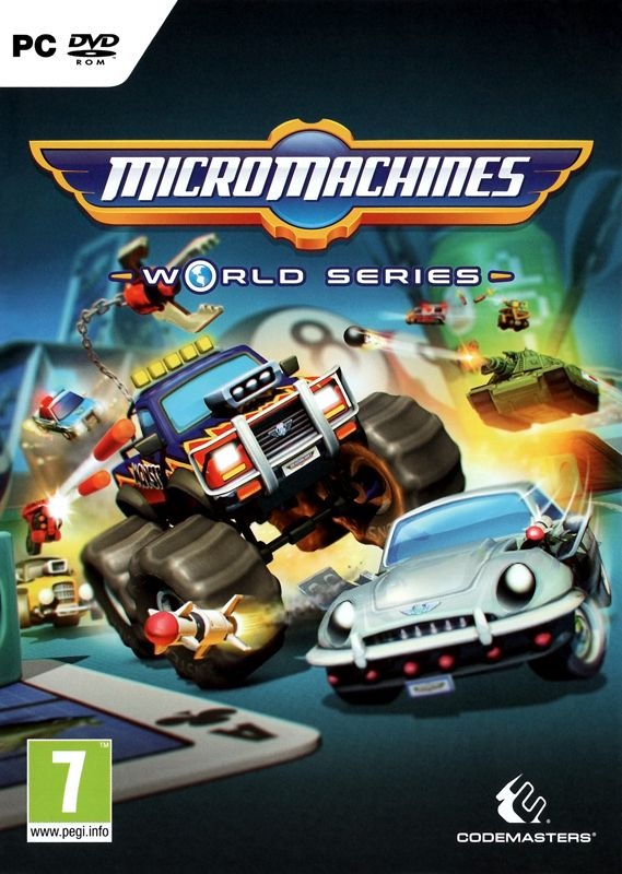 Micro Machines World Series PC game box art