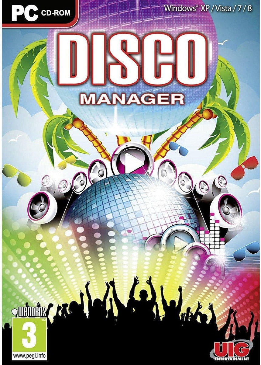Disco Manager PC CD-ROM box art – UIG Entertainment