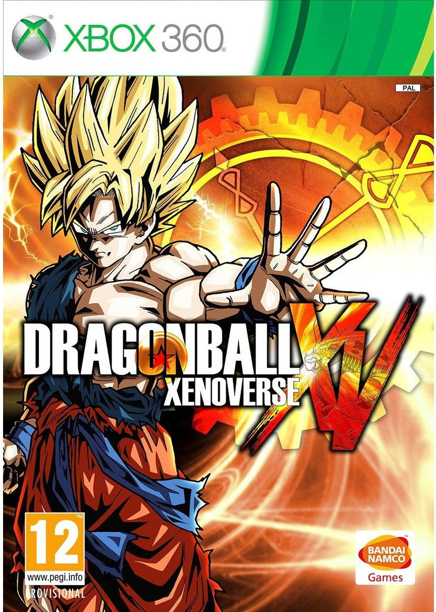 Dragon Ball: Xenoverse Xbox 360 game box art