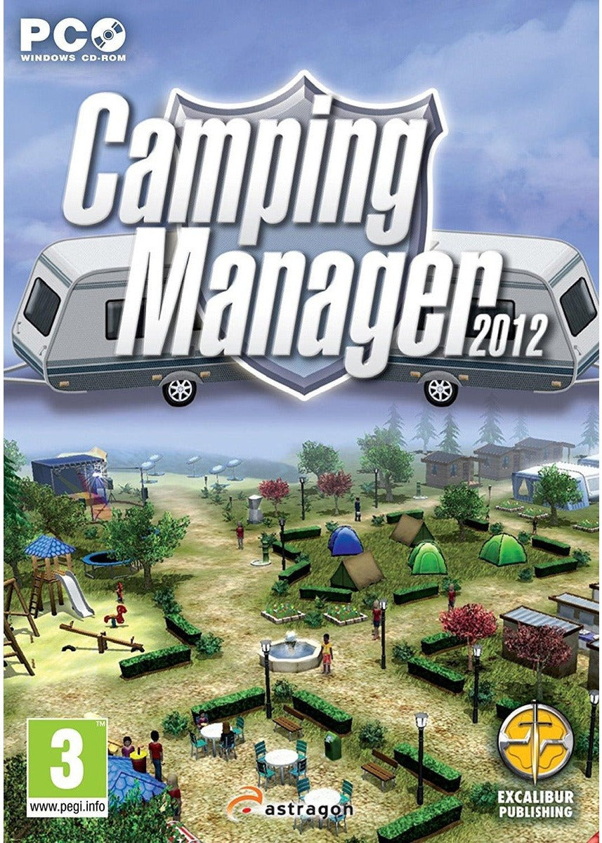 Camping Manager 2012 PC game box art