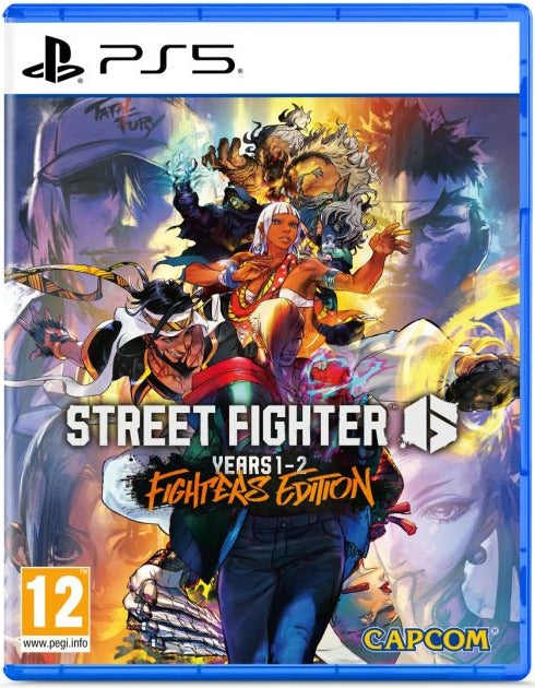 Street Fighter 6: Years 1-2 Fighters Edition PlayStation 5 Asian box art