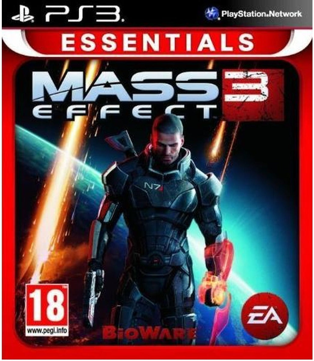 Mass Effect 3 Essentials PlayStation 3 game box