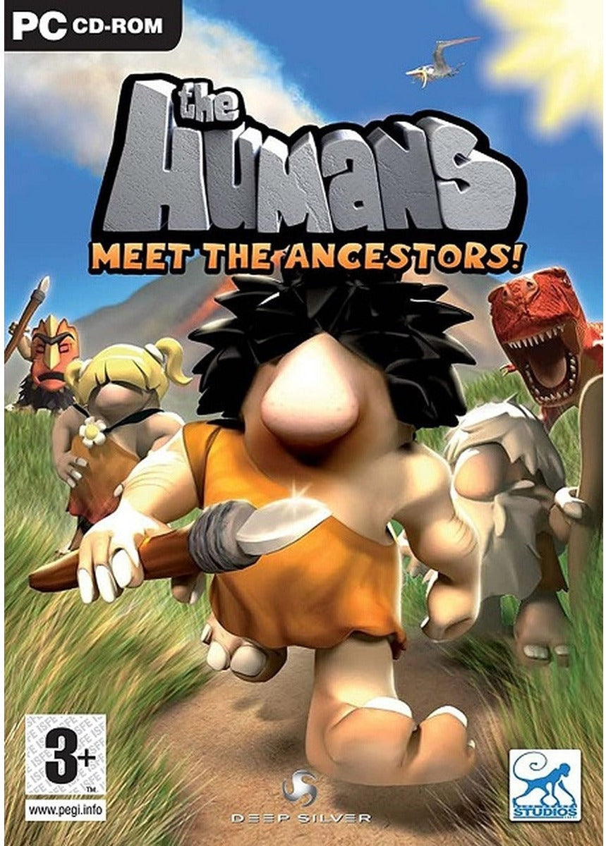 The Humans: Meet the Ancestors PC game box art