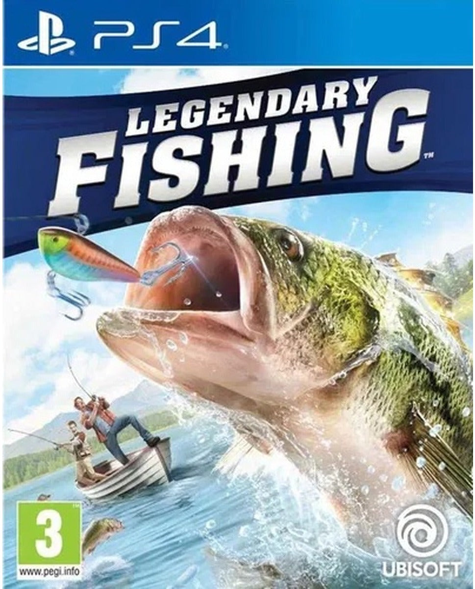 Legendary Fishing PlayStation 4 game box art