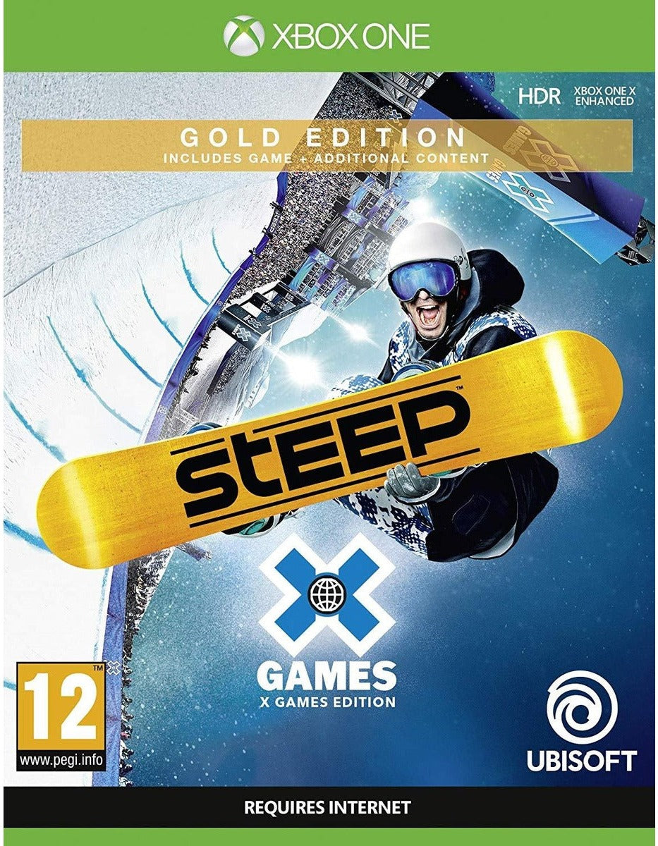Steep X Games Gold Edition Xbox One game box