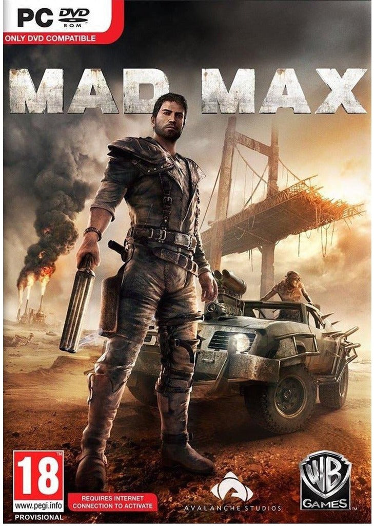 Mad Max PC game box art