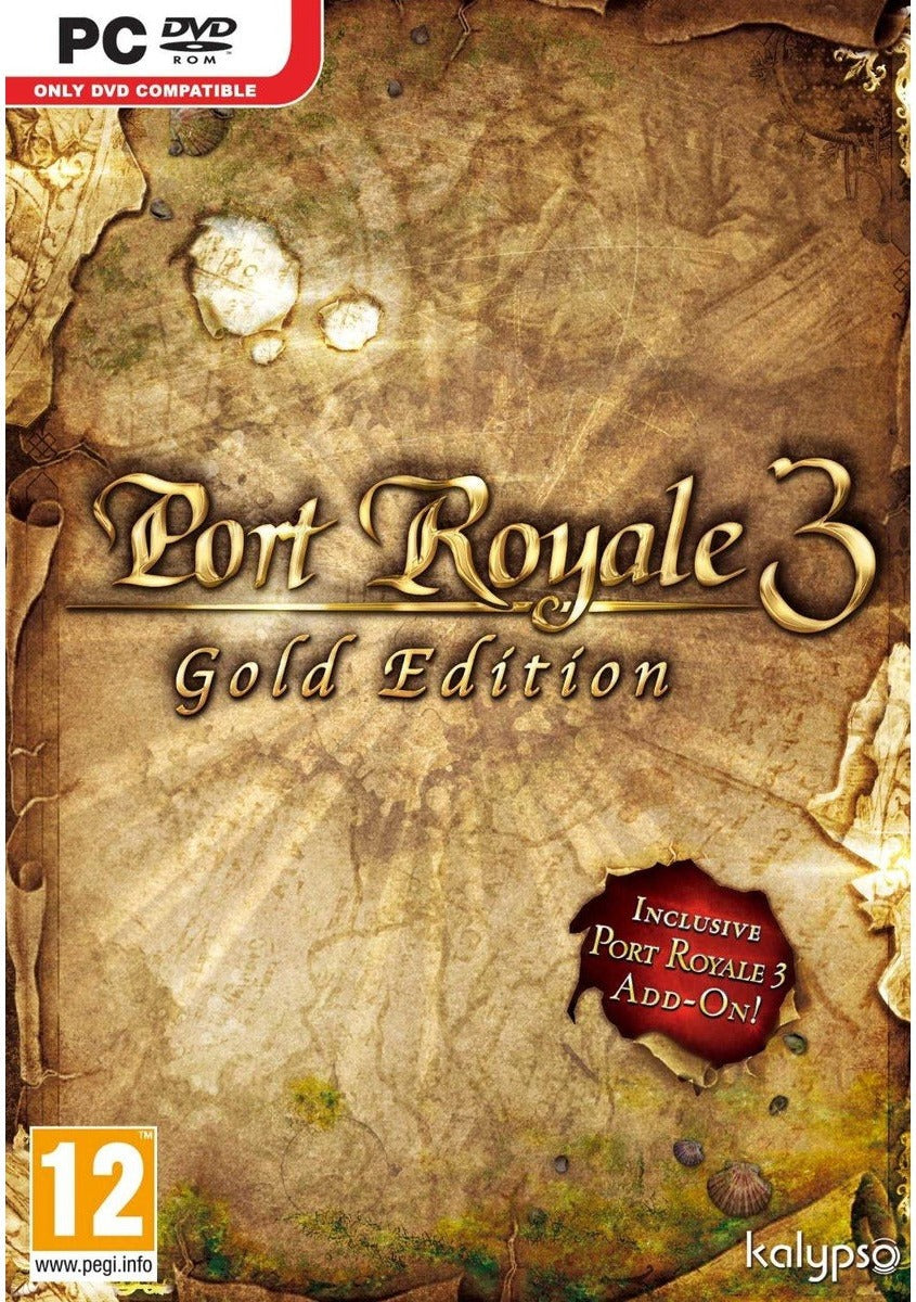 Port Royale 3 Gold Edition PC game box art