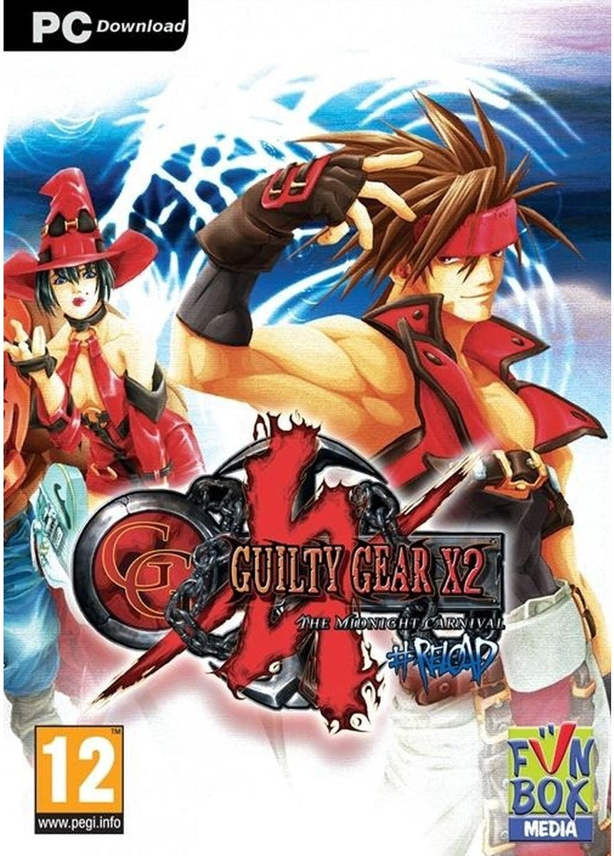 Guilty Gear X2: Them Midnight Carnival #Reloaded PC game box art