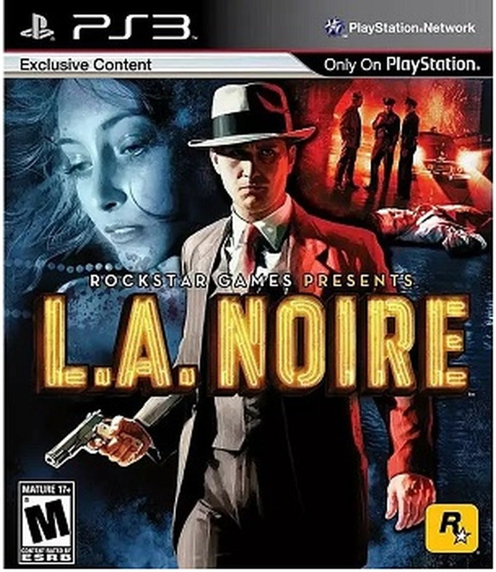 L.A. Noire PlayStation 3 game box art