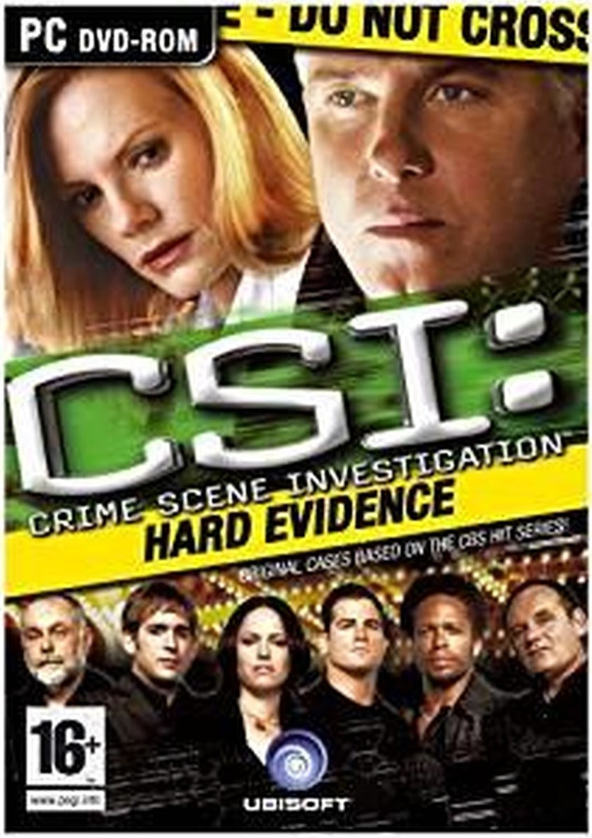 CSI: Hard Evidence PC game box art