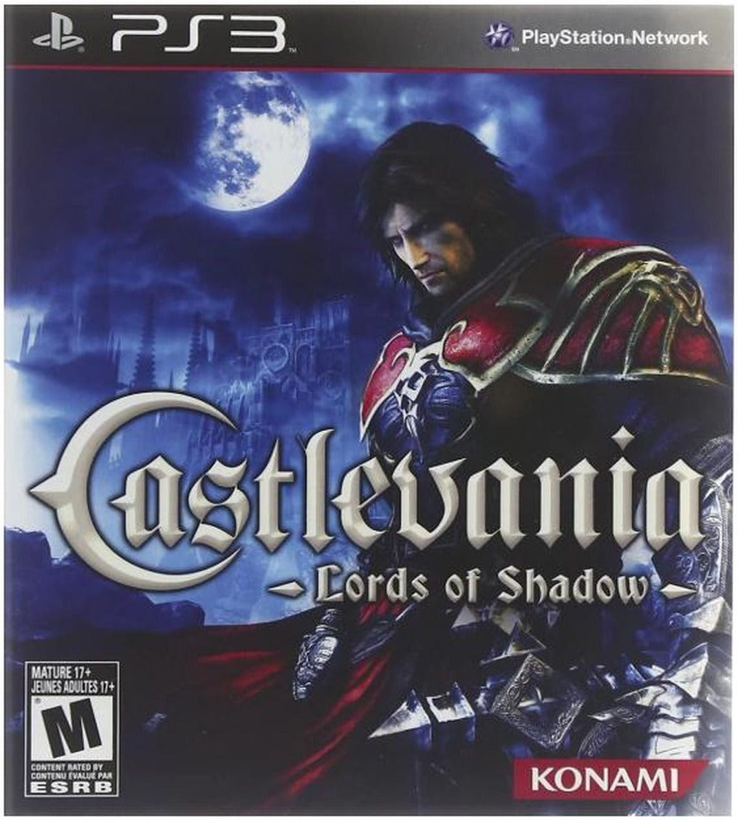 Castlevania: Lords of Shadow PlayStation 3 game box art