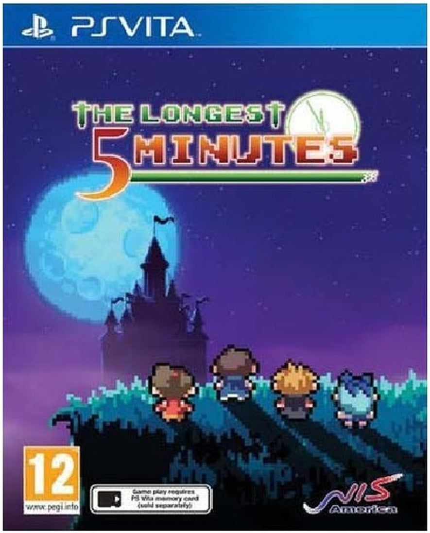 The Longest Five Minutes PlayStation Vita game box art