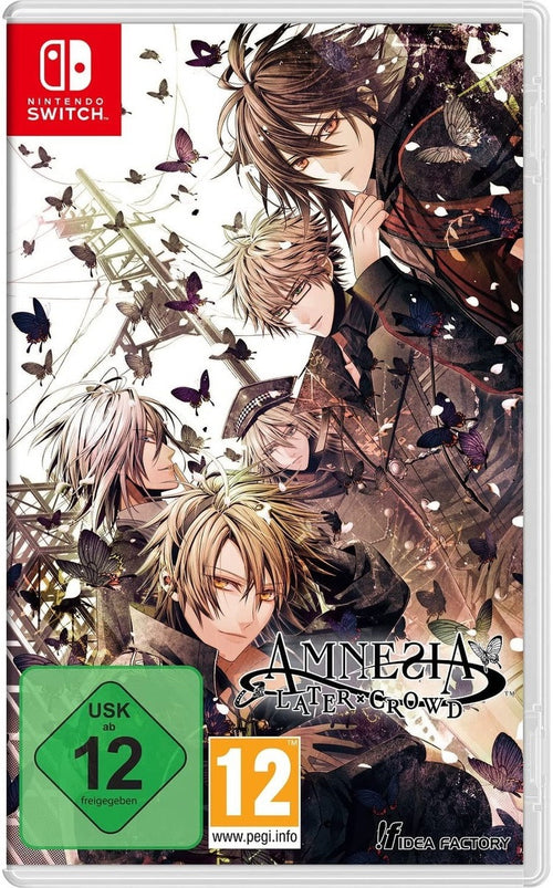 Amnesia: Later x Crowd Standard Edition Nintendo Switch box art