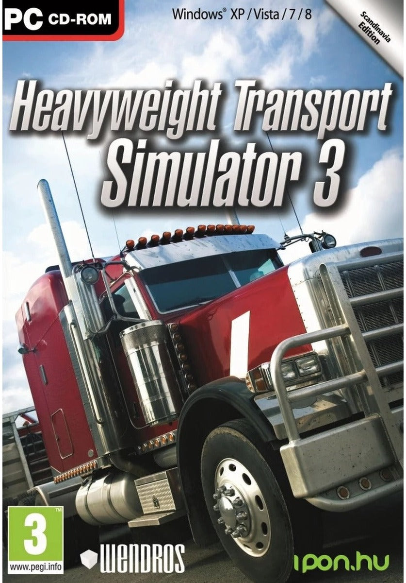 Heavyweight Transport Simulator 3 PC game box art