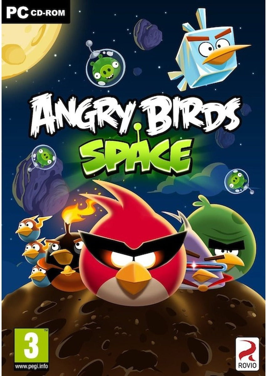 Angry Birds: Space PC CD-ROM box art – Focus edition